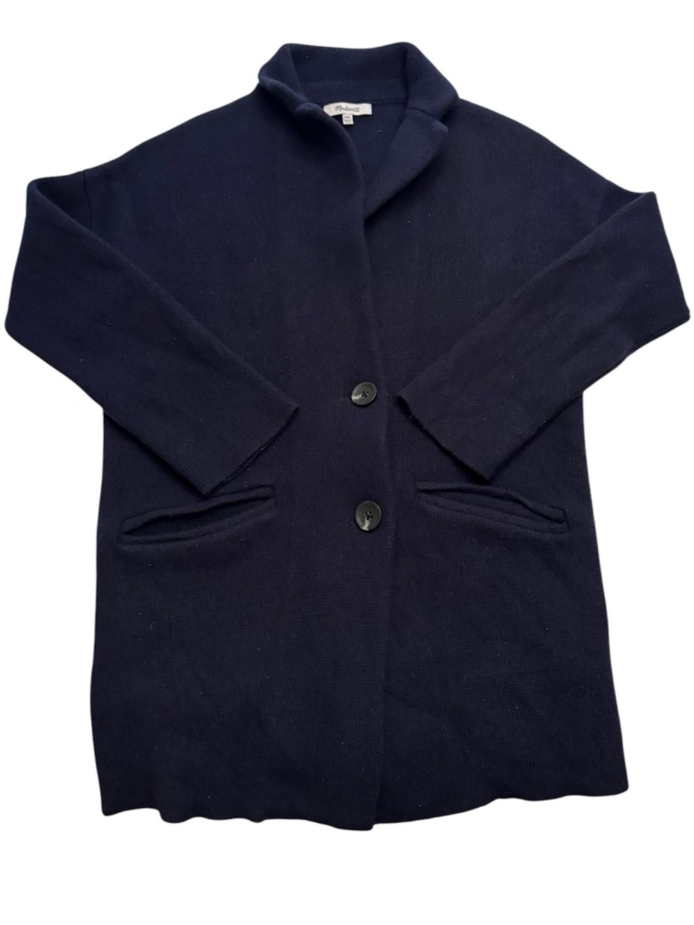 Madewell 100% Marino Wool sweater/jacket. - Picture 1 of 4
